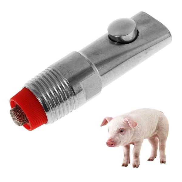 Кнопочная поилка для свиноматок и хряков  НП-26