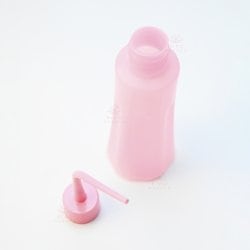 Пластиковая бутылка для полива суккулентов 250мл (розовая)