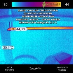 2.2.a Quantum line 600 мм Samsung 3000K + Osram 660nm
